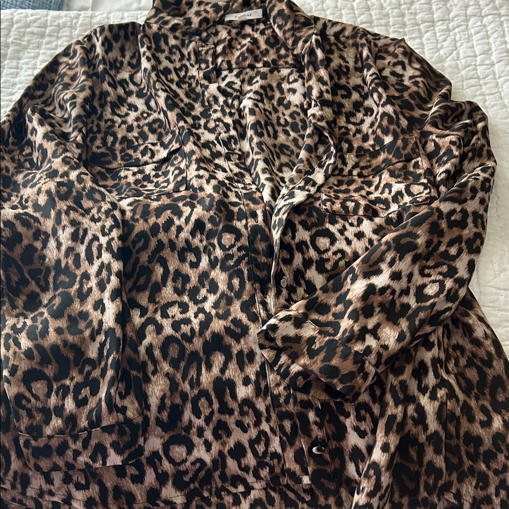Pleione button down